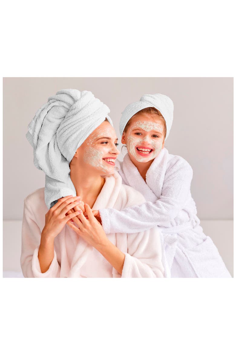 Ringspun 6-Piece Bath Towel Set, Alternate, color, OPTICAL WHITE