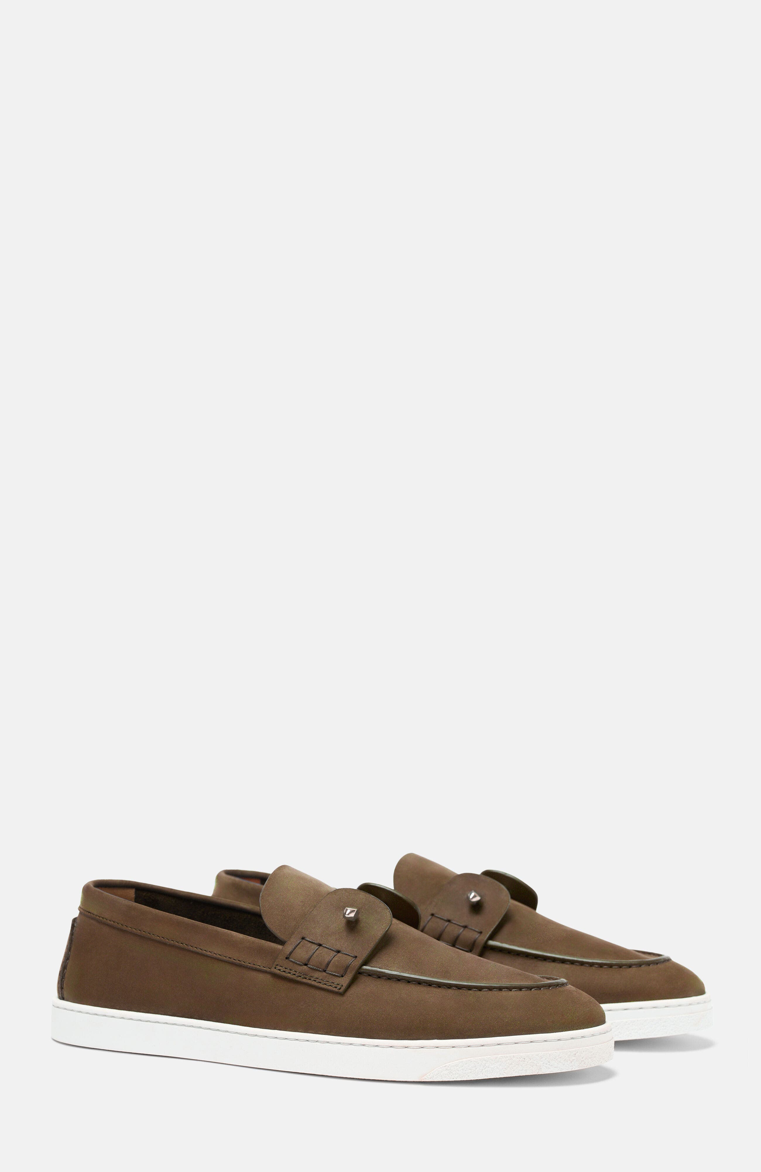 SCAROSSO Cole Loafers, Alternate, color, Truffle Brown - Nubuck