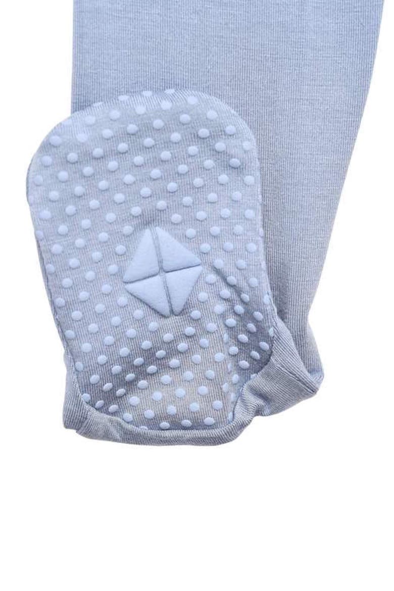 Zip-Up Footie, Alternate, color, SLATE