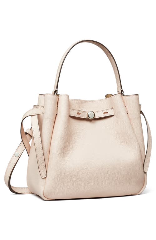 Shop Tory Burch Romy Pebble Leather Bucket Bag
