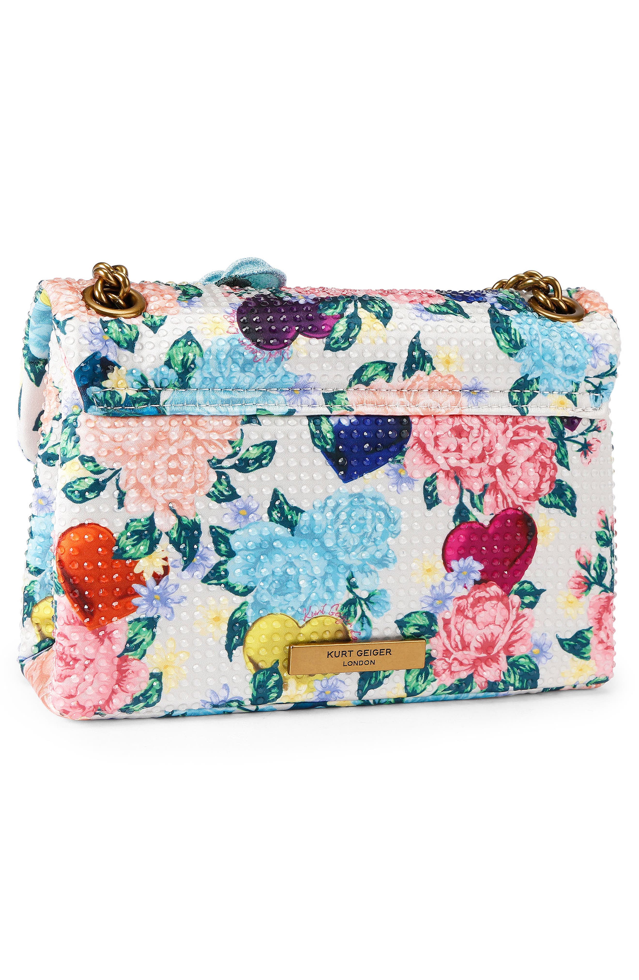 Kurt Geiger London Small Kensington Convertible Shoulder Bag, Alternate, color, Open White