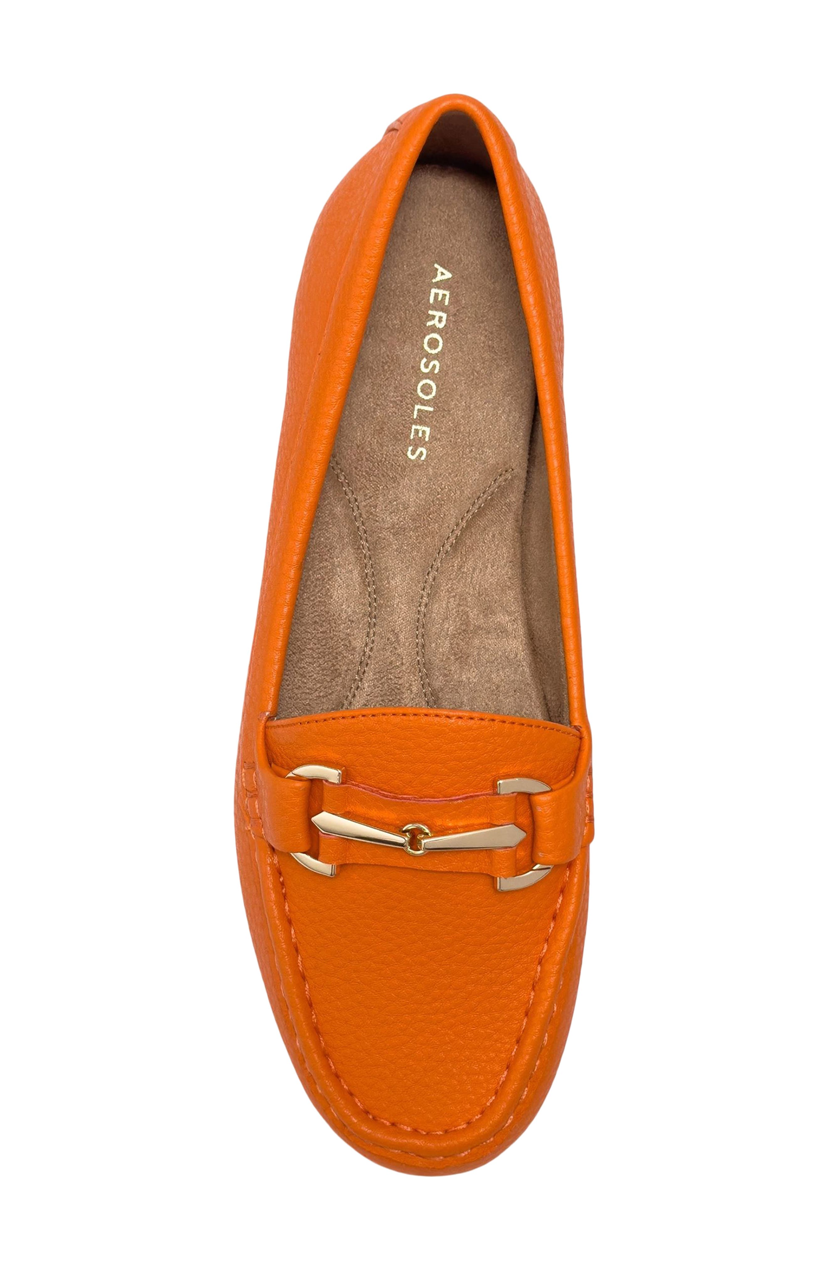 Aerosoles Day Drive Bit Driving Loafer, Alternate, color, Orange