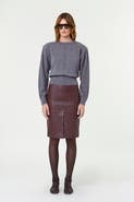 NICHOLAS Noelle Shoulder Pad Sweater