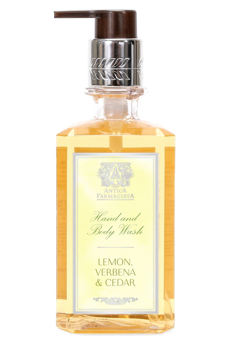 Lemon, Verbena & Cedar 3-Piece Bath & Body Gift Set, Alternate, color, NO COLOR