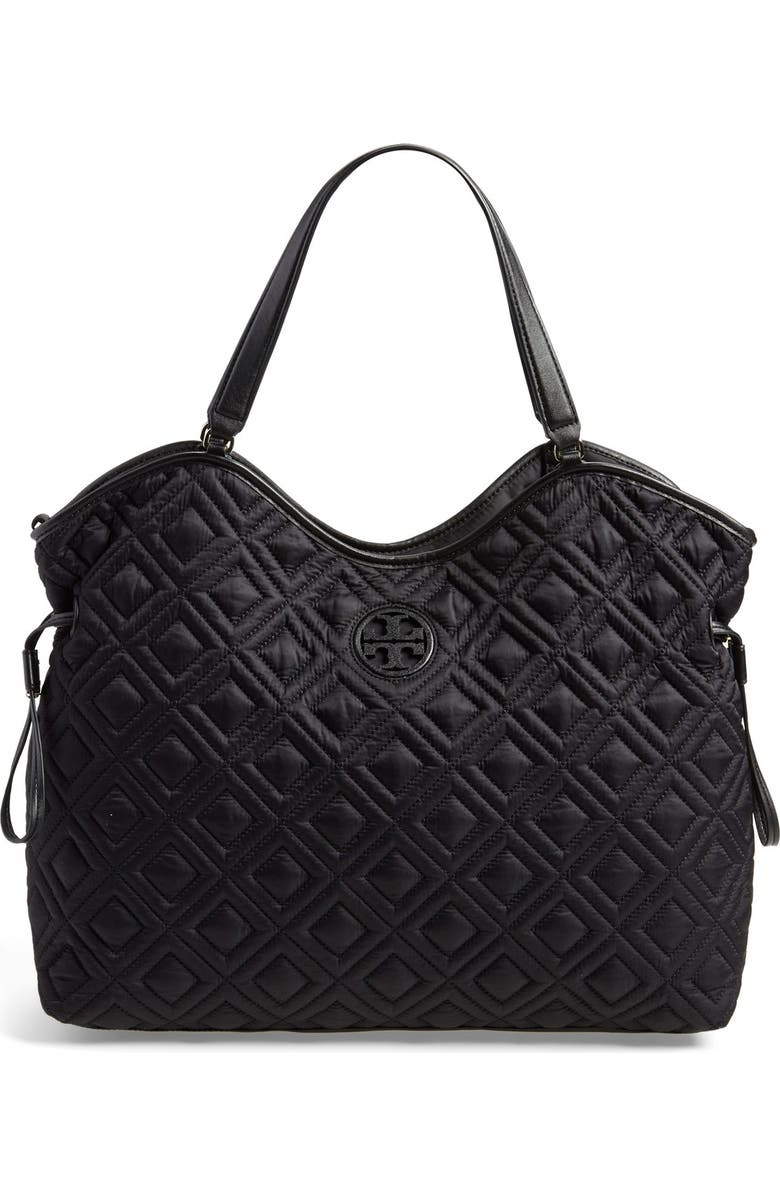 Tory Burch Quilted Slouchy Baby Bag, Main, color,