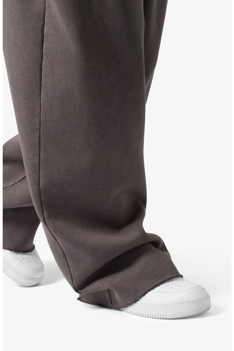 Washed Ultra Baggy Sweatpants, Alternate, color, WASHED BLACK