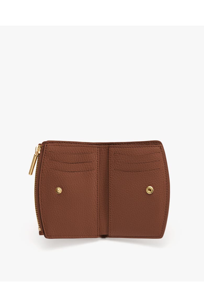 Fold Zip Wallet, Alternate, color, Dark Chestnut