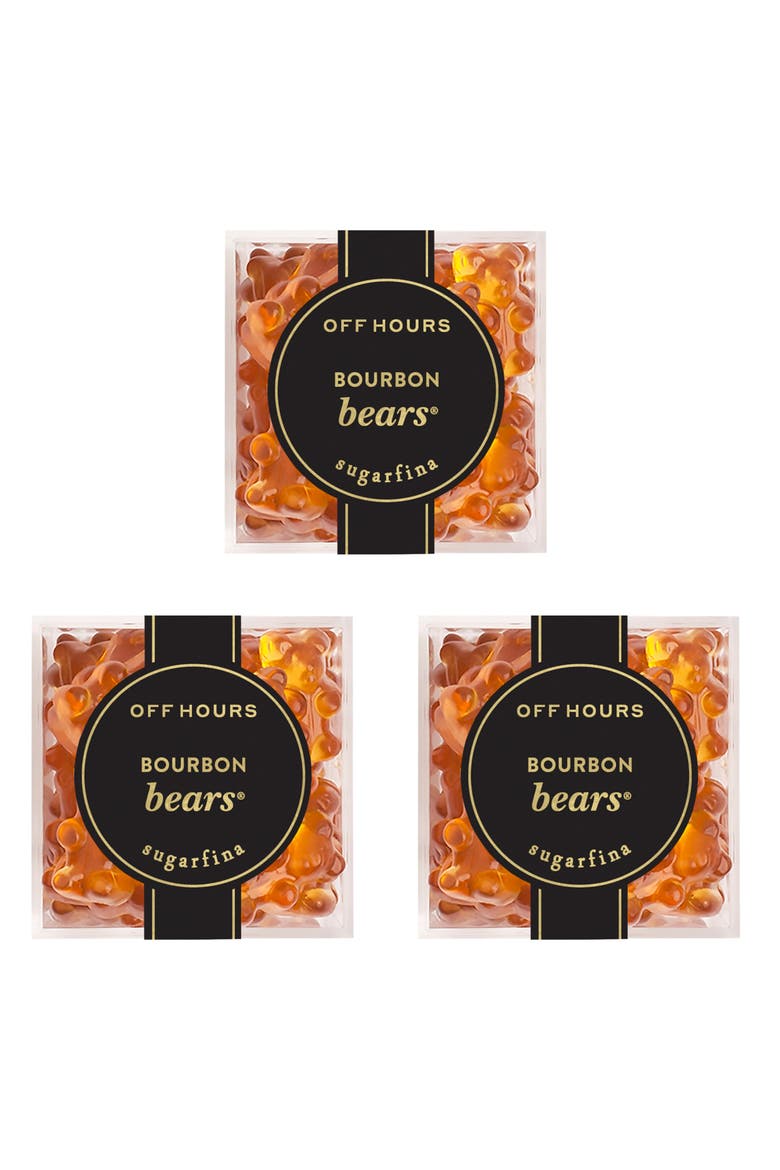 Bourbon Bears Set of 3 Candy Cubes, Main, color, NO COLOR