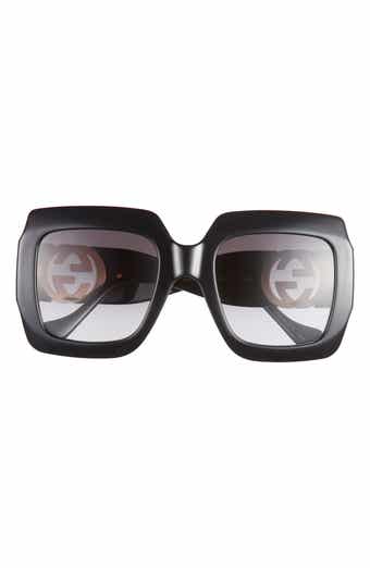 Gucci 54mm Square Sunglasses