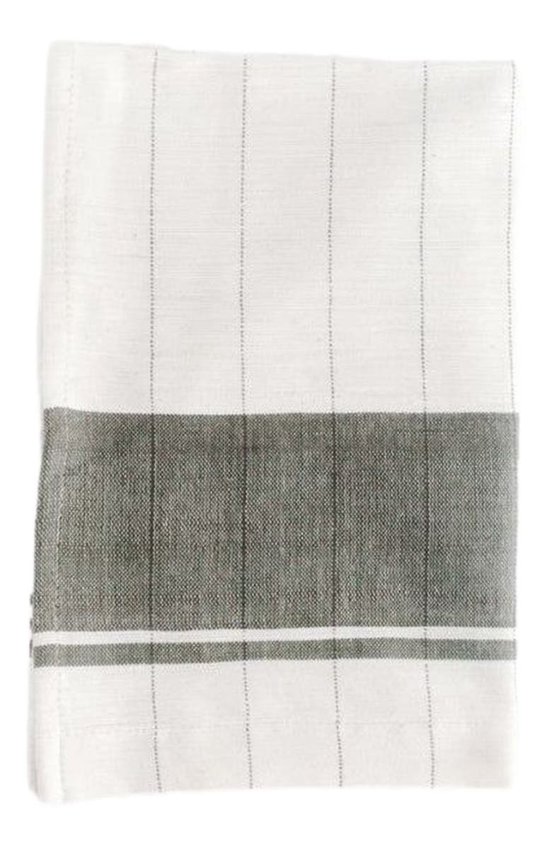 Creative Women Chelsea Cotton Tea Towel - Set of 2, Main, color, Gray