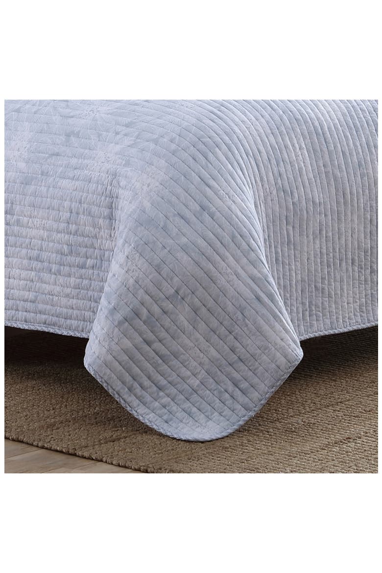 Makena Cotton Quilt & Sham Set, Alternate, color, BLUE CANAL