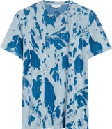Tシャツ・カットソー ALEXANDER MCQUEEN DEVORE COTTON T-SHIRT WITH FLOCKED LOGO McQueen Flocked Logo Devoré T-Shirt | Nordstrom