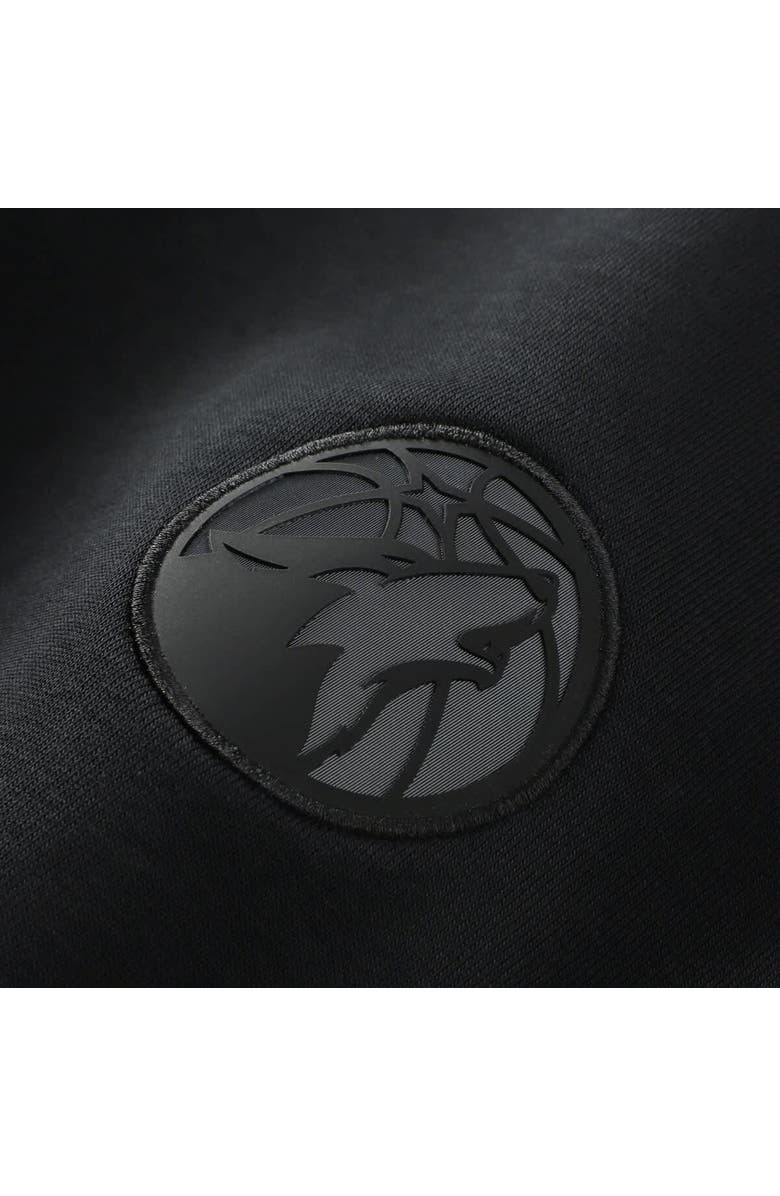 Nike Men's Nike  Black Minnesota Timberwolves Authentic Standard Issue Travel Dri-FIT Sweatshirt, Alternate, color, Black