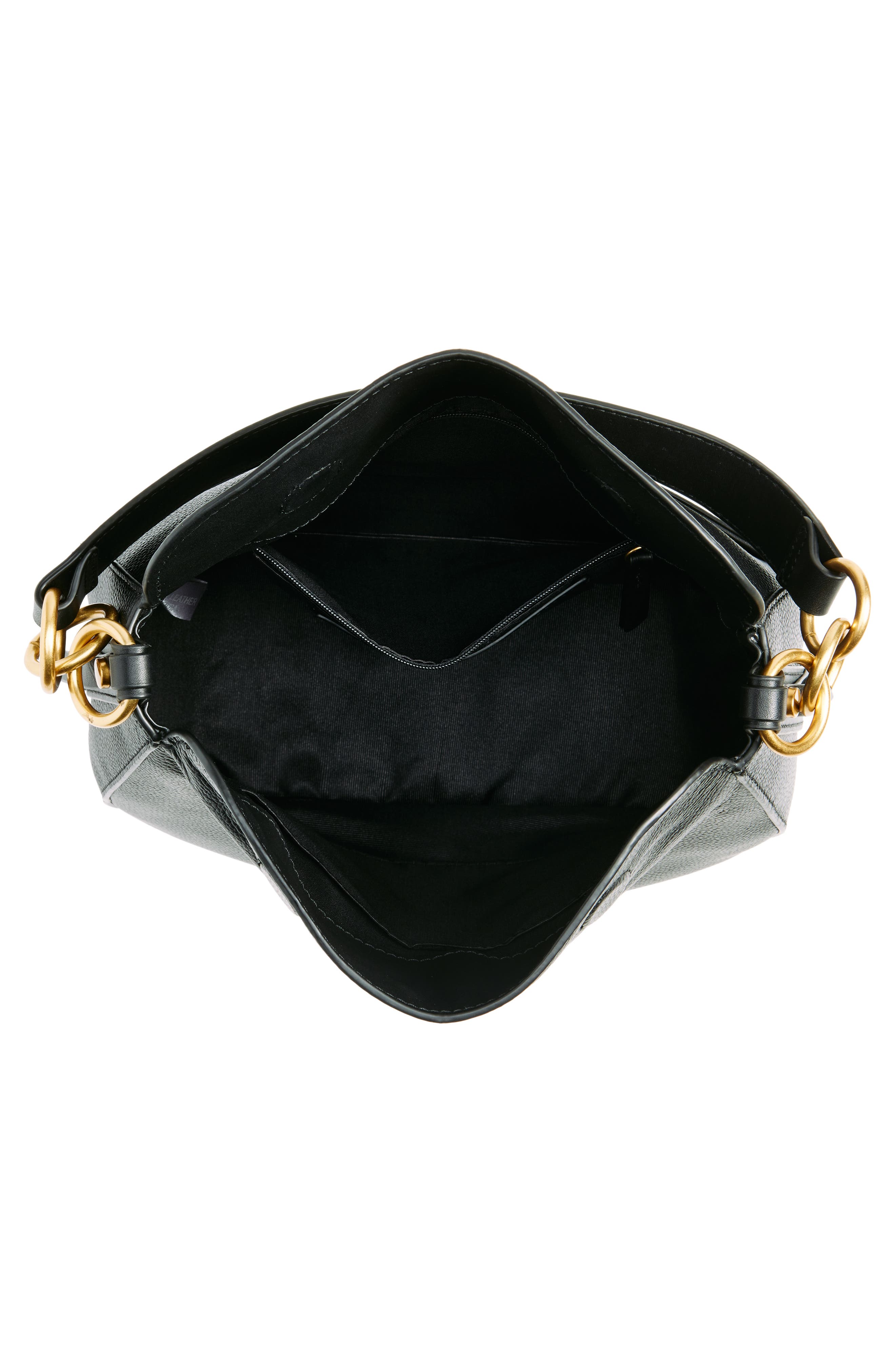 Vince Camuto Fleet Leather Hobo Bag, Alternate, color, 