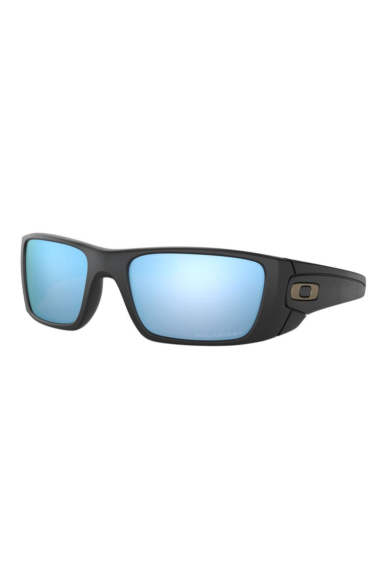 'Fuel Cell™ PRIZM™' 60mm Polarized Sunglasses, Alternate, color, BLACK
