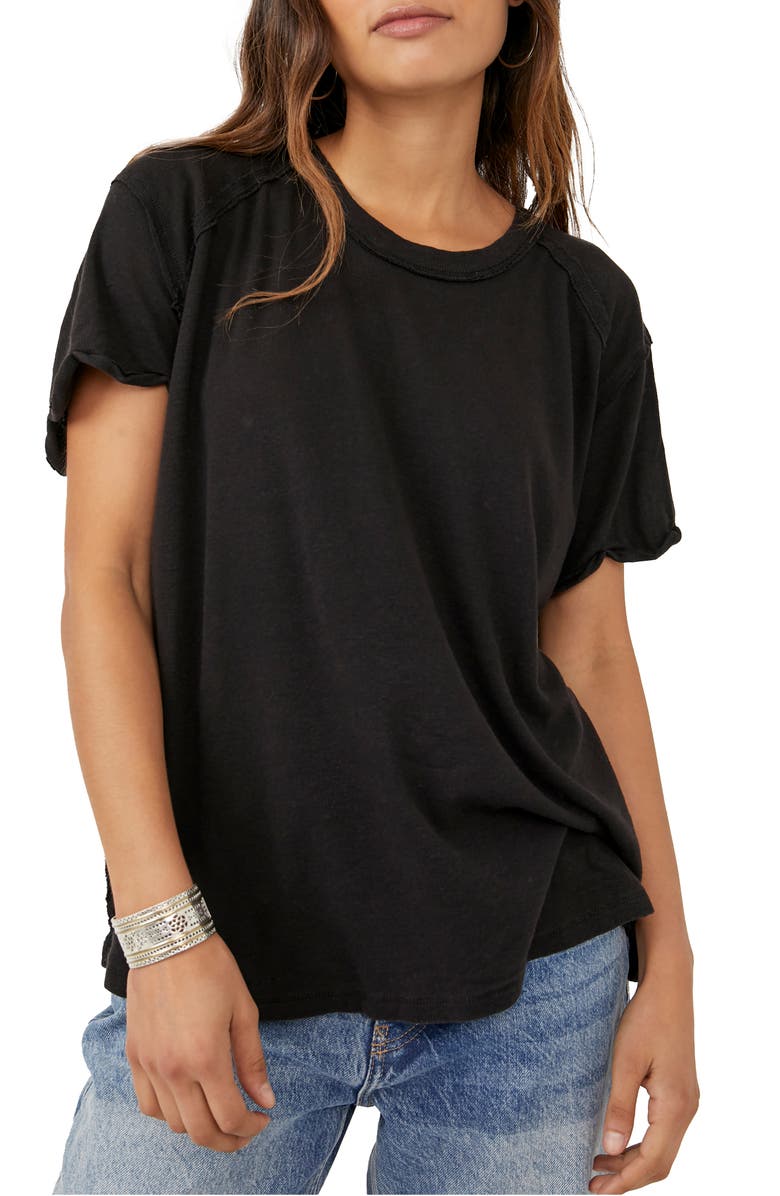 Free People Boyfriend T-Shirt, Main, color,