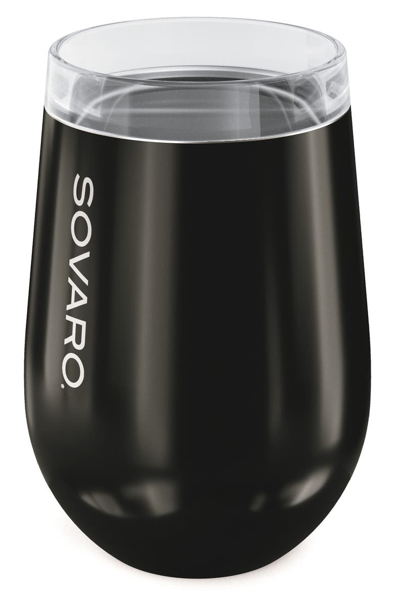 SOVARO Double Wall Insulated Stemless Wine Glass, Main, color, 
