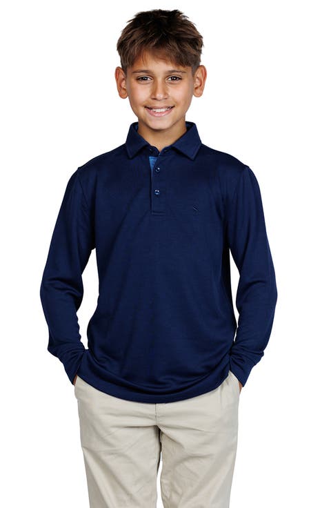 Kids' Modal Blend Polo (Big Kid)