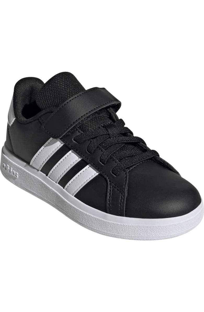 adidas Kids' Grand Court 2.0 Sneaker, Main, color, Black/ White/ Black