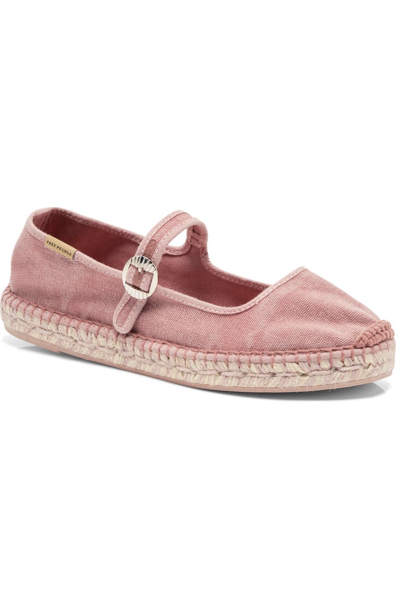 Free People Oasis Mary Jane Espadrille, Main, color, Washed Orchid Ice