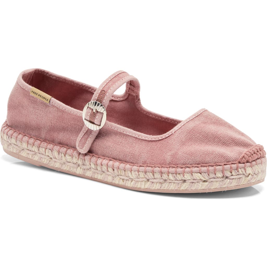 Free People Oasis Mary Jane Espadrille In Washed Orchid Ice