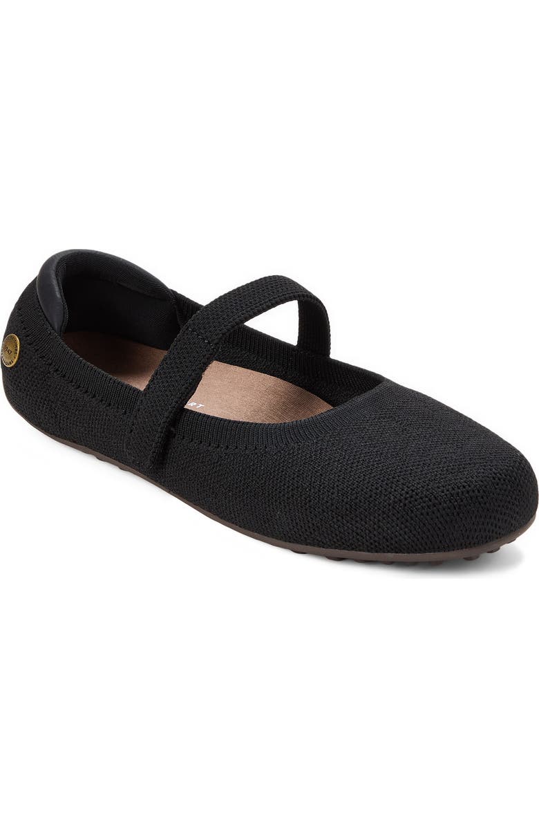 DEARFOAMS Haddy Sport Knit Flat, Main, color, Black