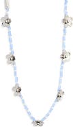 Marc Jacobs Daisy Beaded Station Necklace