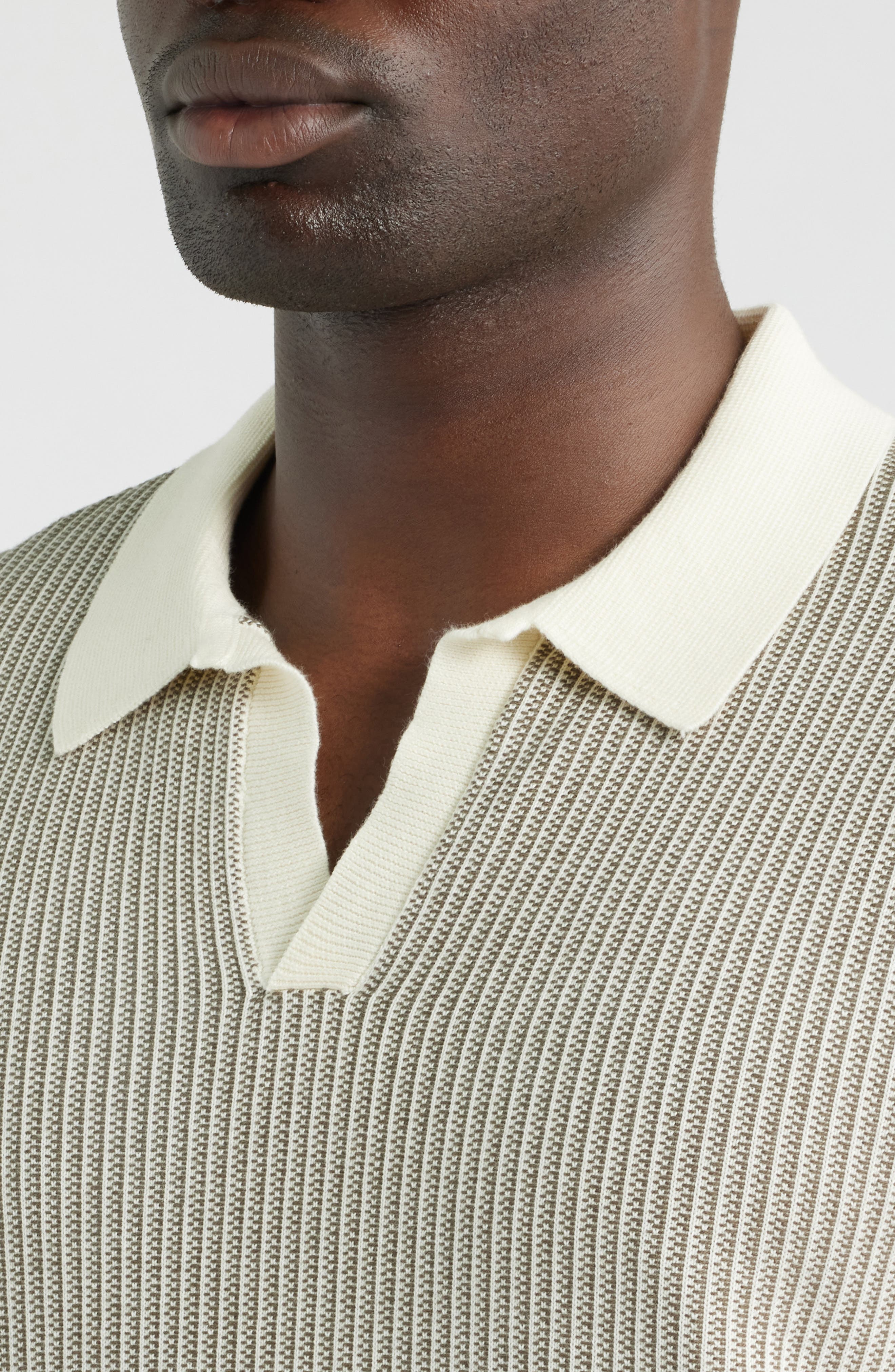 Madewell Johnny Collar Tuck Stitch Polo — фото 2