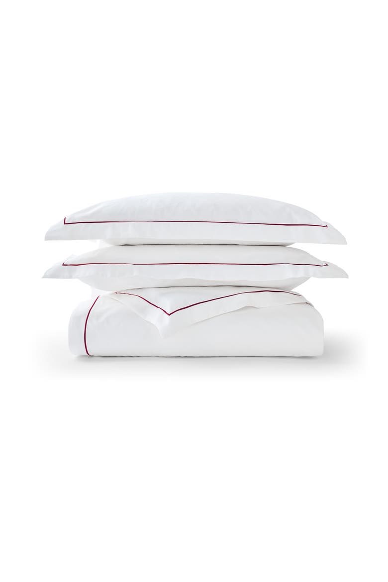 Premium Luxury Sateen Cotton Duvet Cover Sets, Main, color, Fuchsia