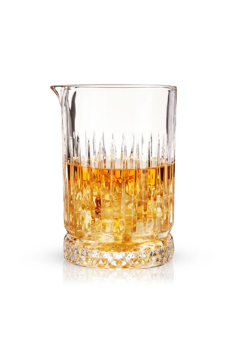 Pedestal Crystal Mixing Glass, Alternate, color, Clear