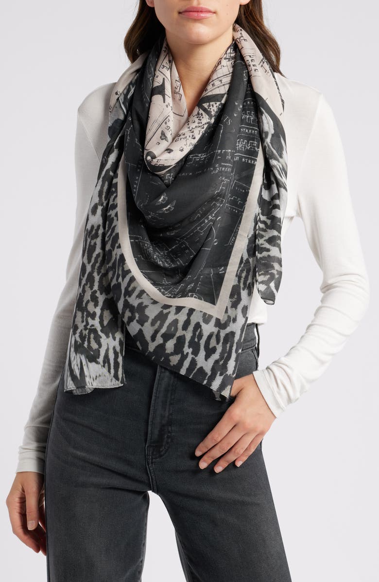 AllSaints Spitalfields Spice Scarf, Main, color,