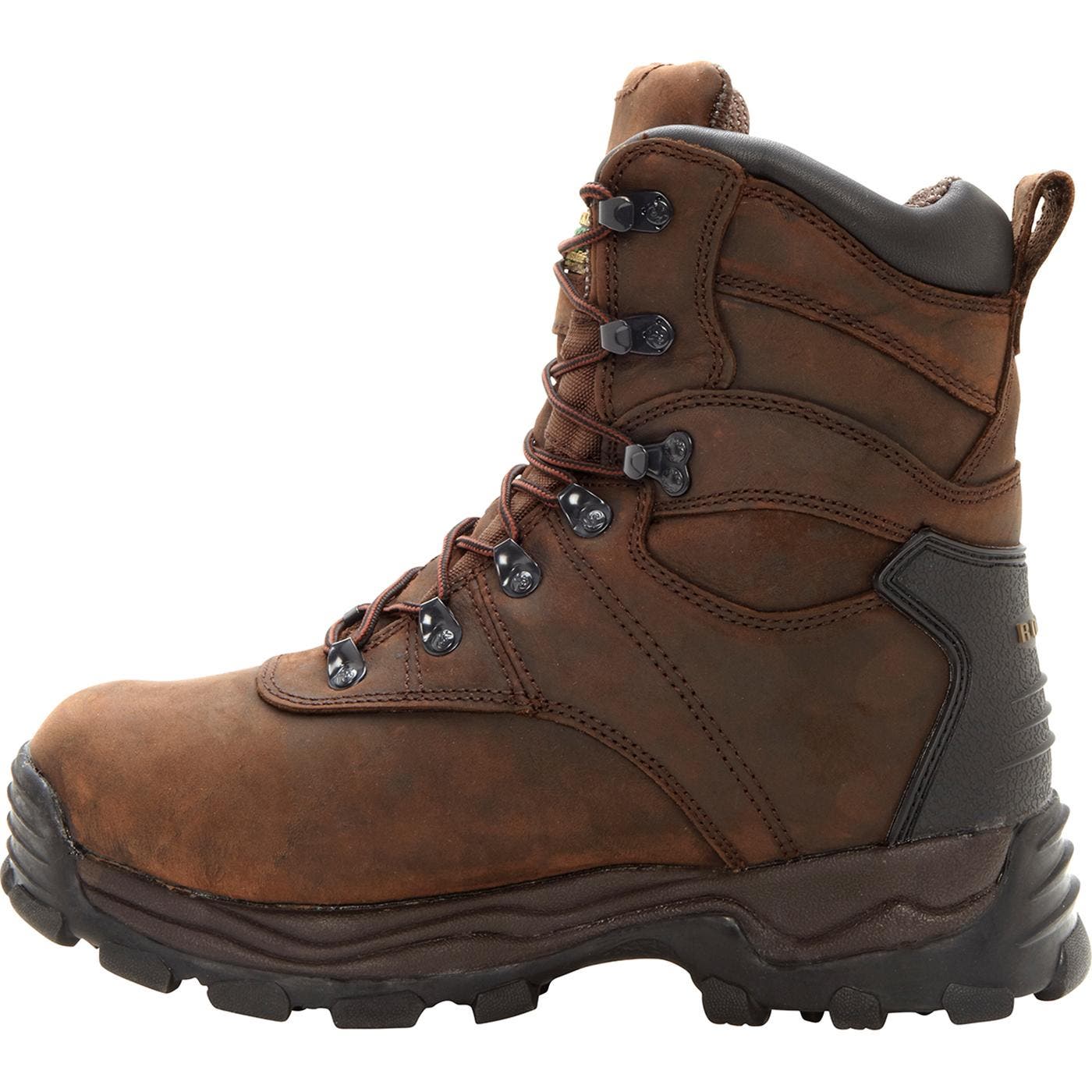 Rocky Sport Utility 600G Insulated Waterproof Boot, Alternate, color, Brown