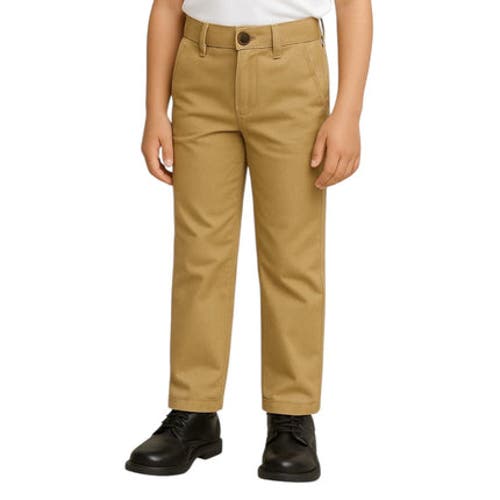 Benben Kids Back To School Khaki Chinos Slight Stretch In Brown