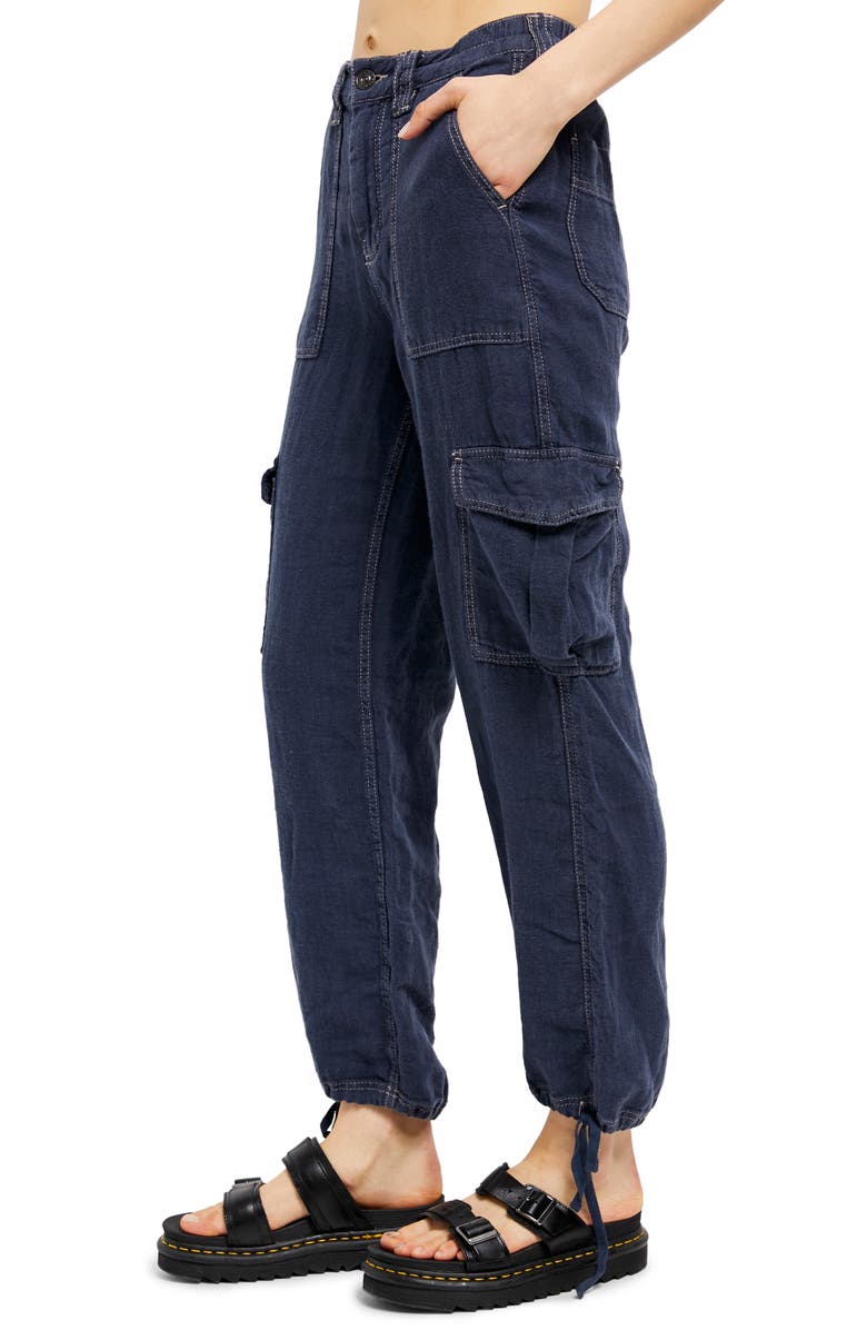 BDG Urban Outfitters Linen Skate Trousers, Alternate, color,