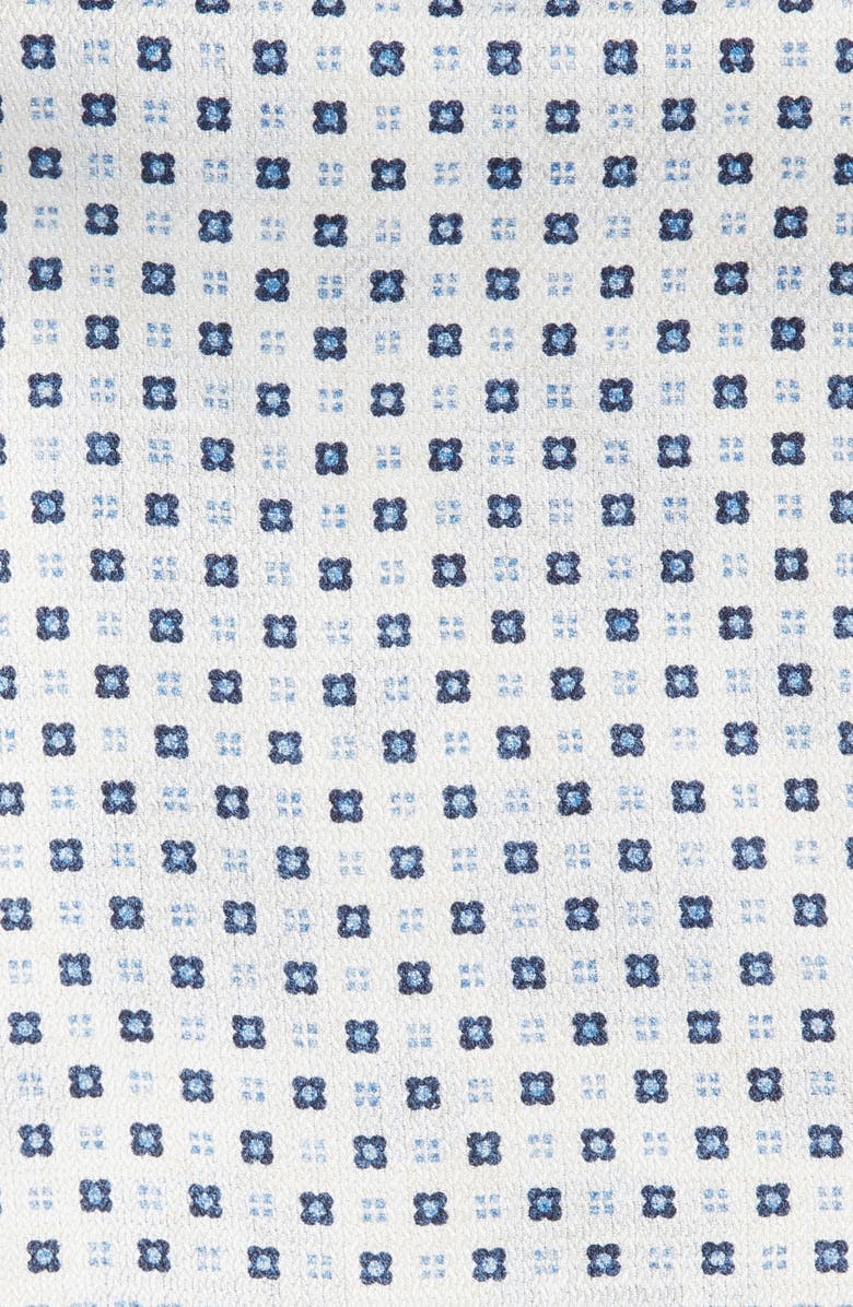 Nordstrom Neat Floral Silk Pocket Square, Alternate, color, 