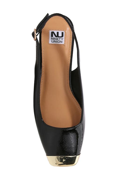Ninety Union Empress Tipped Slingback Pump In Black