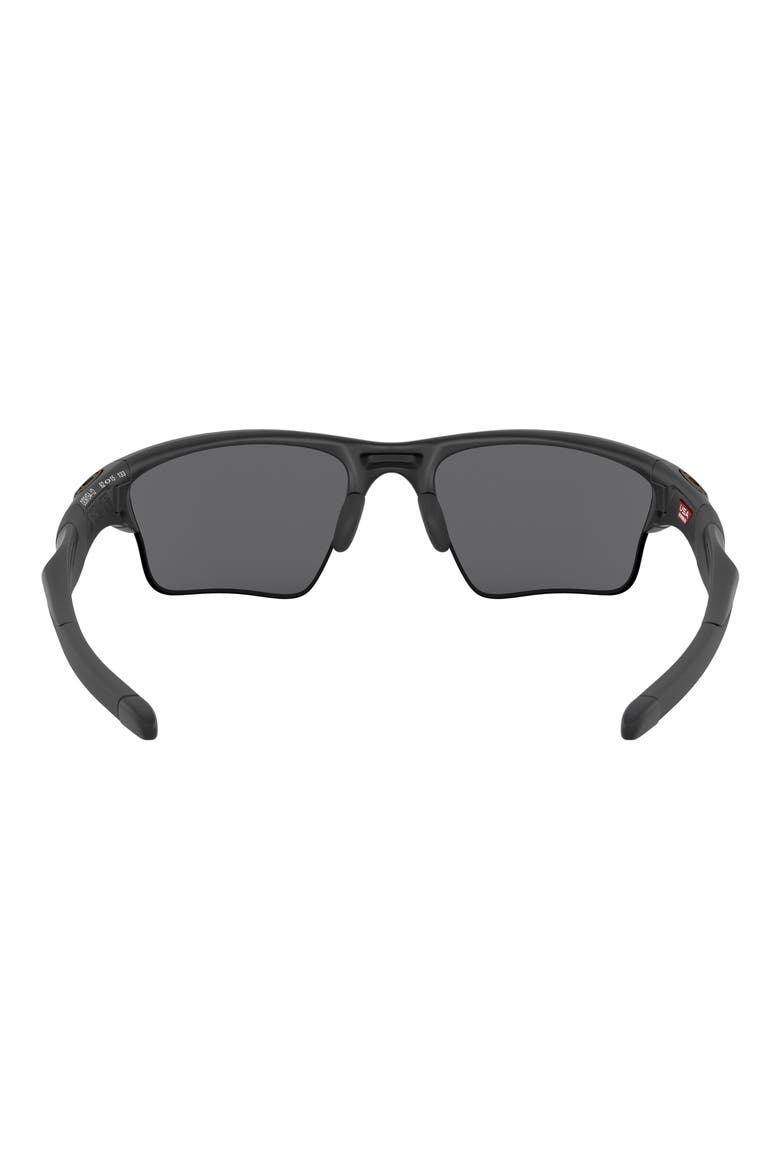 Half Jacket 2.0 XL 62mm Oversize Irregular Sunglasses, Alternate, color, BLACK