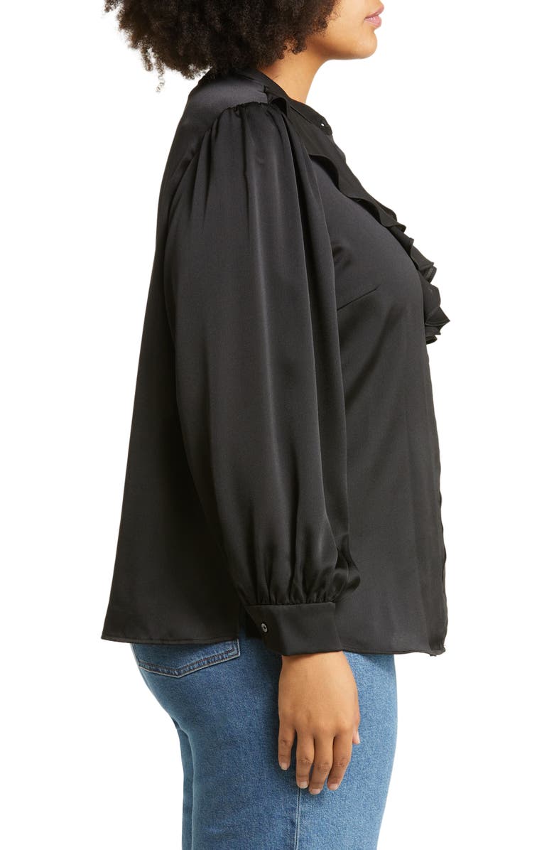 Vince Camuto Ruffle Front Blouse, Alternate, color, 