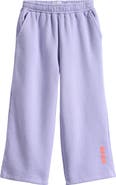 Bobo Choses Kids' Logo Print Wide Leg Sweatpants