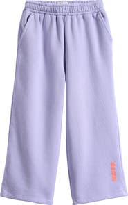Bobo Choses Kids' Logo Print Wide Leg Sweatpants
