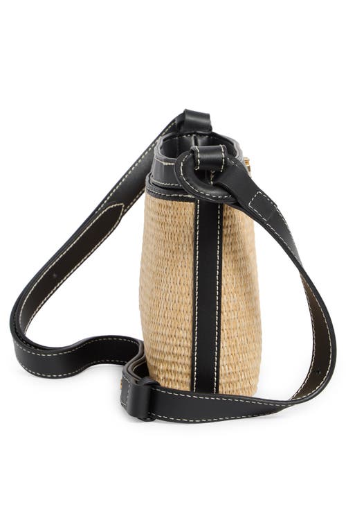 SAM EDELMAN SAM EDELMAN MARSELLA RAFFIA CROSSBODY BAG