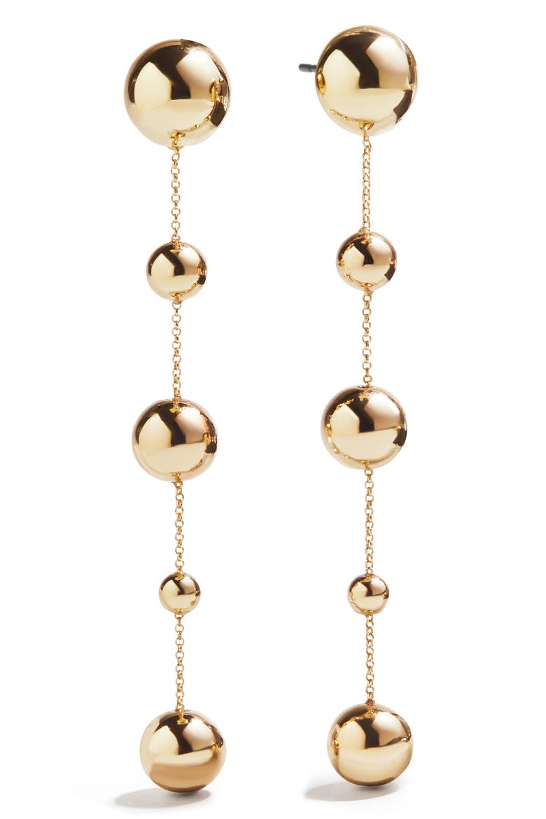 Blair Drop Earrings, Main, color, GOLD