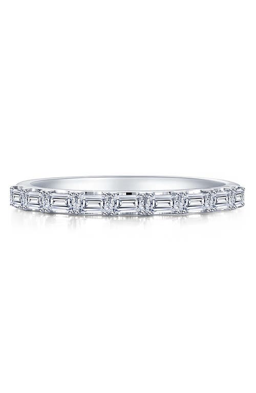 LAFONN LAFONN BAGUETTE CUT SIMULATED DIAMOND STACKING RING