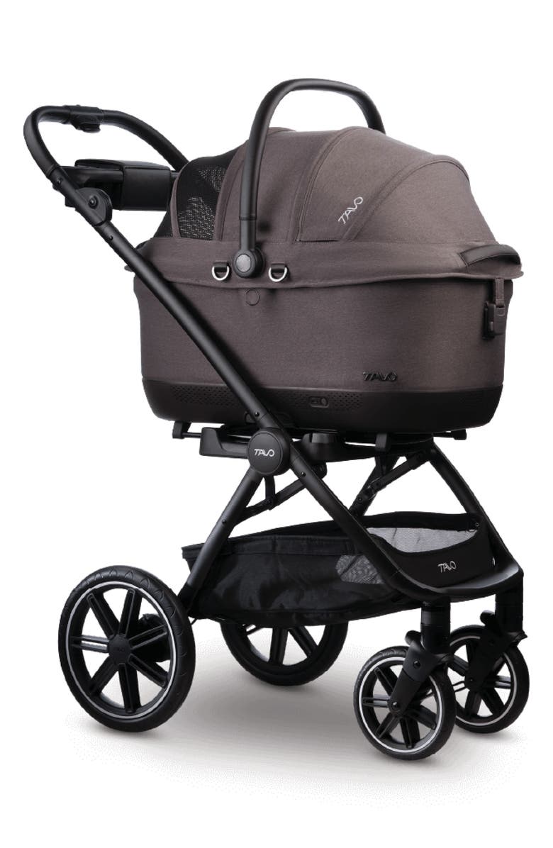TAVO PETS Maeve<sup>™</sup> iso6X Wind Pet Car Seat & Roscoe<sup>™</sup> Stroller, Main, color, Ashen