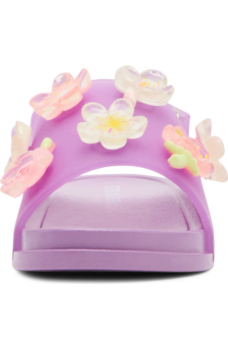 Steve Madden Kids' Tivey Floral Slingback Sandal, Alternate, color, Purple