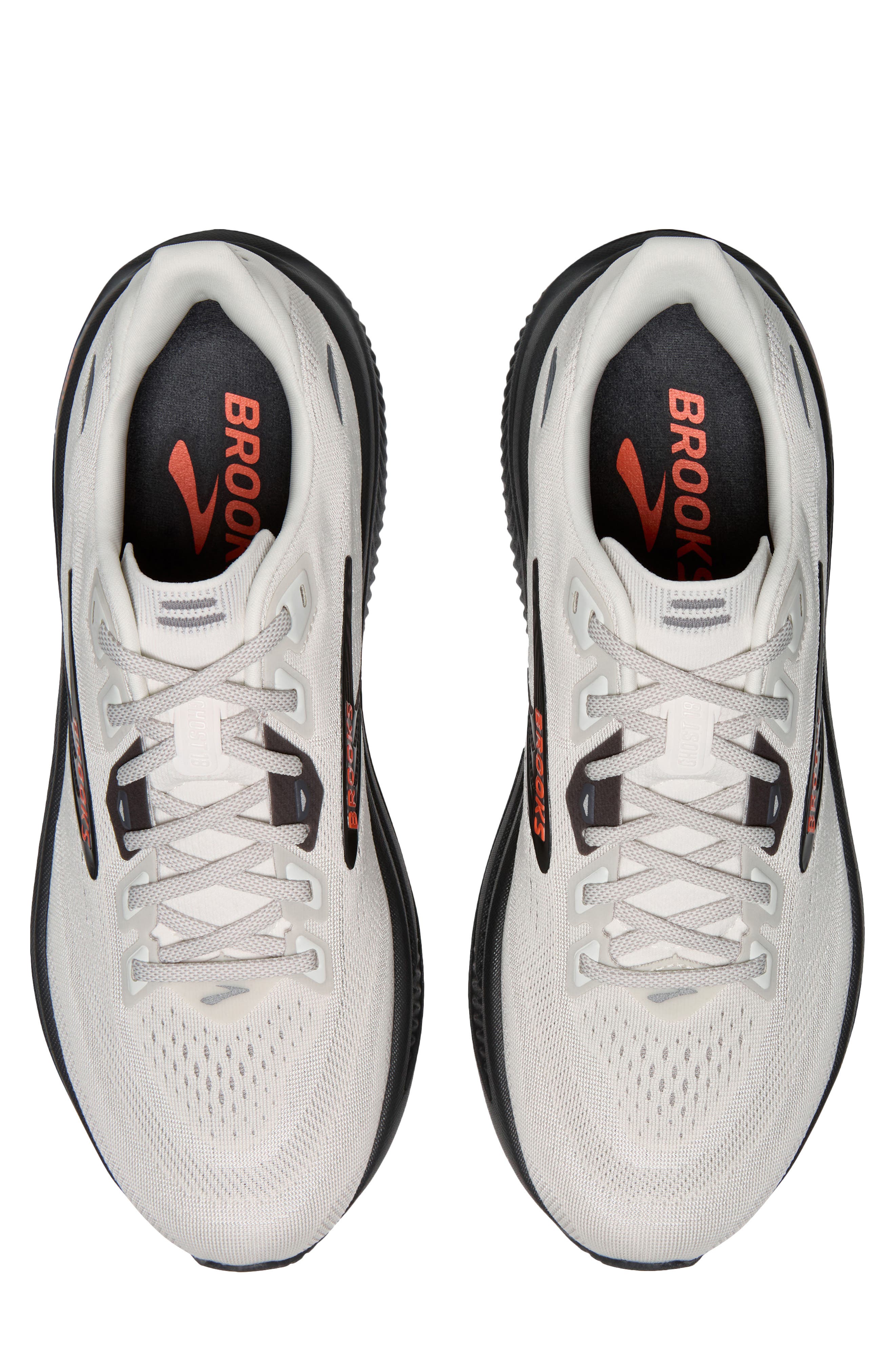 Ghost 18 Running Shoe, Alternate, color, COCONUT/ PEARL/ TIGERLILY