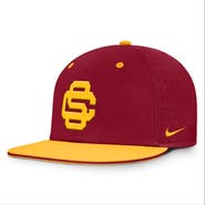 Nike Men's Nike Cardinal USC Trojans On-Field Dugout True Performance Fitted Hat