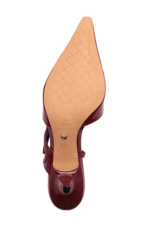 Arezzo Tessa Pointed Toe Slingback Pump In Multi