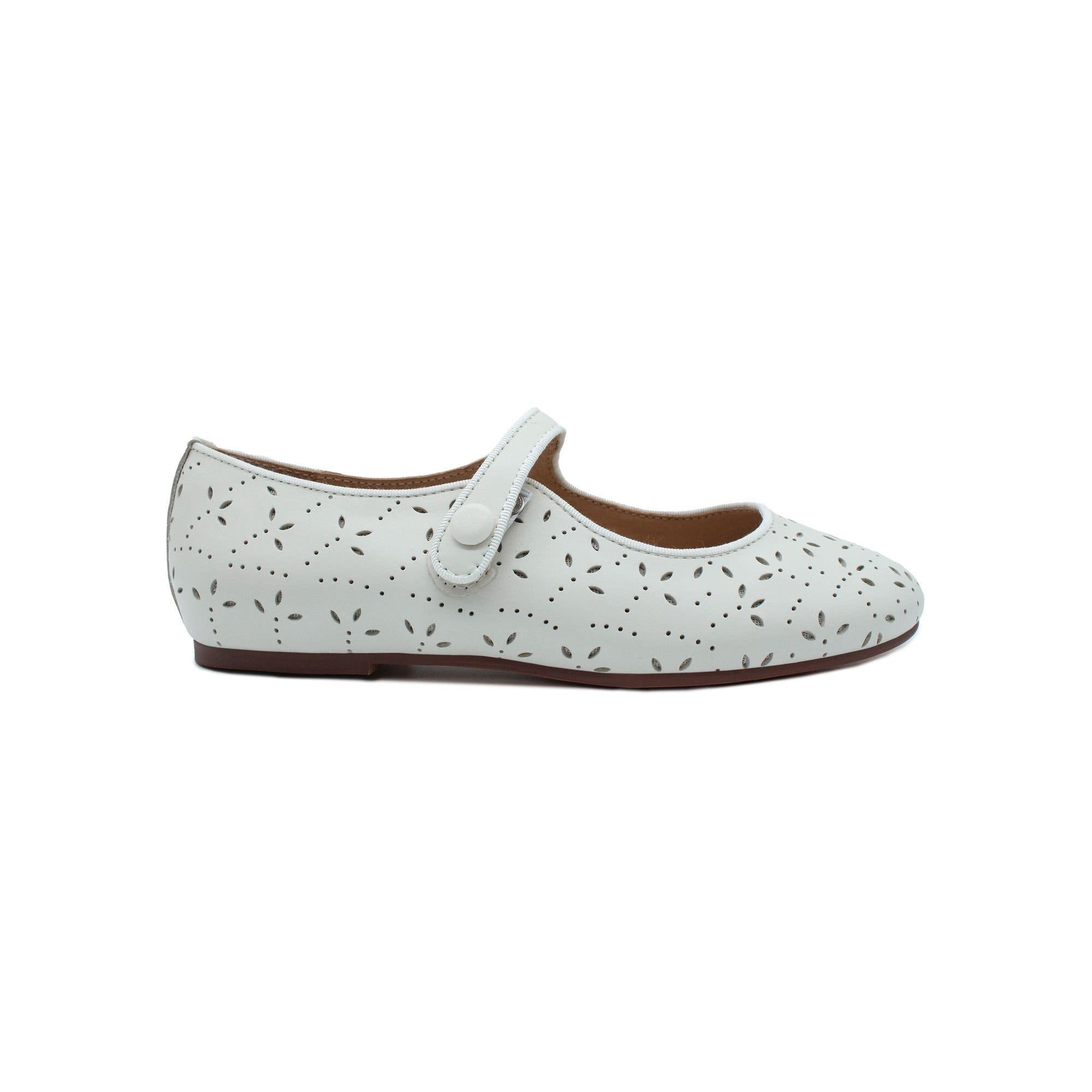 Everly Ballerina, Alternate, color, White