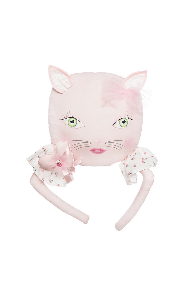 Koko Zombinaland Cat with Whiskers Spring Summer Decorative Soft Figurine Pillow, Main, color, Pink